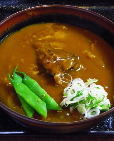 ひだ牛カレーのおそば